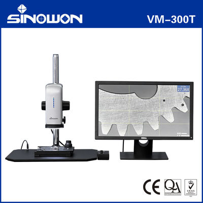 میکروسکوپ ویدئویی موتور محور VM-300T 27X - 163X میکروسکوپ زوم ویدئویی بدون گام