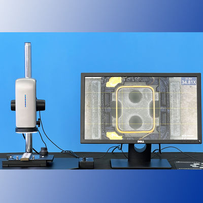 میکروسکوپ ویدئویی موتور محور VM-300T 27X - 163X میکروسکوپ زوم ویدئویی بدون گام