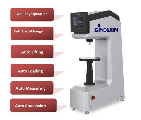 تست کننده سختی Rockwell دیجیتال هوشمند و کامل اتوماتیک ASTM DIN Conversion Standard iRock-TR1