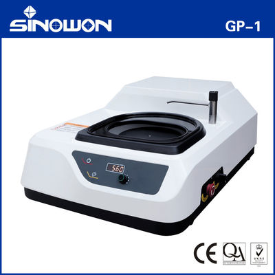 0.75KW ماشین های تجزیه و تحلیل متالوگرافیک تجهیزات پولیش بریز GP-1